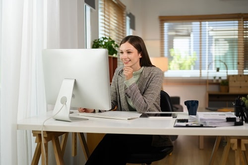 Woman Working From Home iStock Prathan Chorruangsak