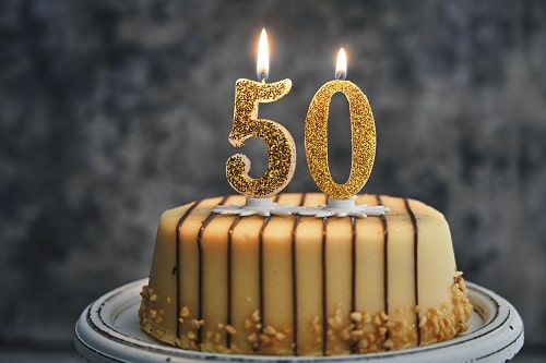 50 Birthday Cake iStock GMVozd